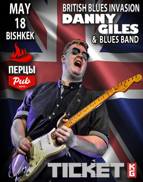British Blues Invasion Festival: Danny Giles and Blues Band